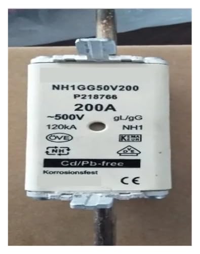 Fusibles NH1GG50V200 taille 1 gG 500V pour protection des installations