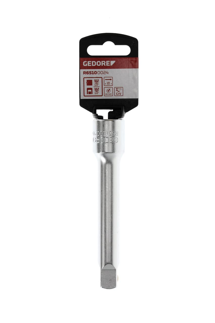 Gedore Red Red R65100024 Socket Spanner Extension 1/2" 125mm