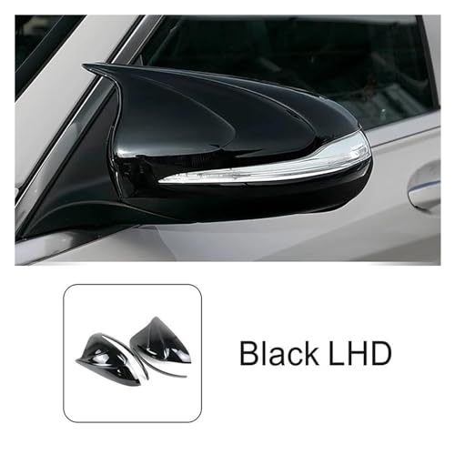 Coques de rétroviseur extérieur pour Classe E W213 accessoire auto noir LHD 2017 2018
