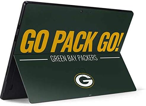 Skinit Tablet Decal Skin Compatible with Surface Pro 7 - Officially Licensed NFL Green Bay Packers Team Motto Design