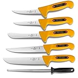 schlachtermesser PROFESSIONELL: Professionelles Solinger Messer Set mit polierten Klingen