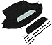 Kojem Convertible Soft Top Roof Compatible with 2002-2009 Honda S2000 - Black Sailcloth Vinyl Top & Clear Heated Glass Window