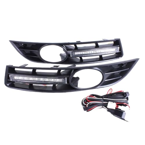 Grilles de phares antibrouillard pour VW Passat B6 2007-2011 1 paire pare-chocs avant LHD RHD