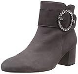 closing: keine Angabe Gabor Shoes Damen Fashion Stiefeletten, Grau (Dark-Grey 19), 38.5 EU
