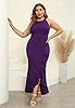 Keluummi Plus Size Formal Wedding Guest Long Dress... #5