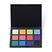 Allwon 12 Colors Eyeshadow Palette Matte Shimmer Palette Bold and Bright Collection Rainbow Colors Eye Shadow, 0.67 Ounce
