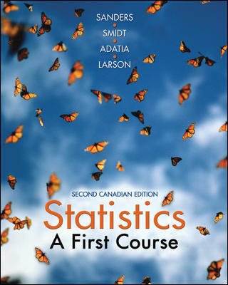 Statistics: A First Course 0070911770 Book Cover