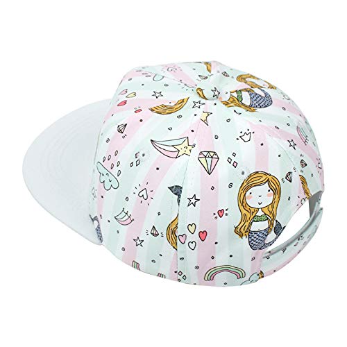 Kids Sun Hat With Ponytail Hole Beach Uv Protection Wide Brim Floppy Beach Sun Visor Hat With Flowers Kids Play Hat #TOP6