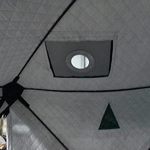 Carpa de pesca para invierno, 3 capas, 200x210x180 cm miniatura 5