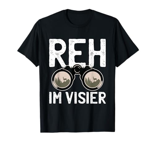 Reh Visier Jagen Wild Jäger T-Shirt
