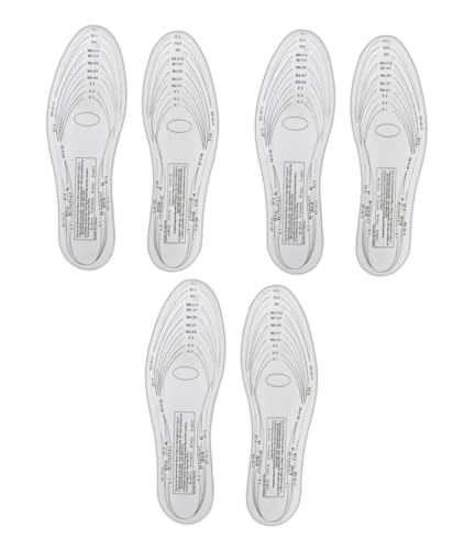 3 Pares de Plantillas de Espuma de Memoria Unisex miniatura 1