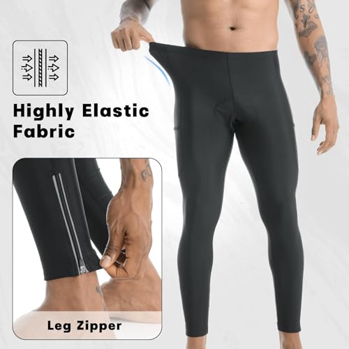 X-TIGER Men's 5D Gel Padded Tights