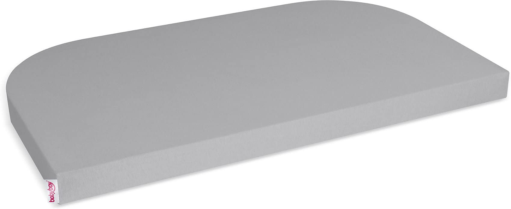 Babybay Jersey Cover for bedside sleeper Cot, Grey