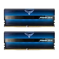 TEAMGROUP T-Force Xtreem ARGB 5333MHz CL20 16GB (2x8GB) PC4-40600 Dual Channel DDR4 DRAM Desktop Gaming Speicher RAM (blau) für Z590 - TF10D416G5066HC20BDC01