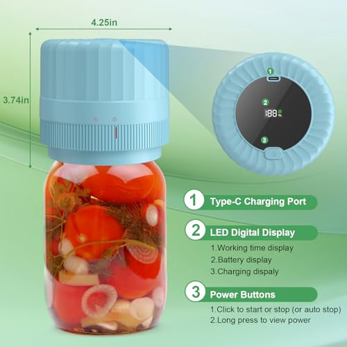 Machine à emballer sous vide pour bocaux cadeau idéal maman - 3