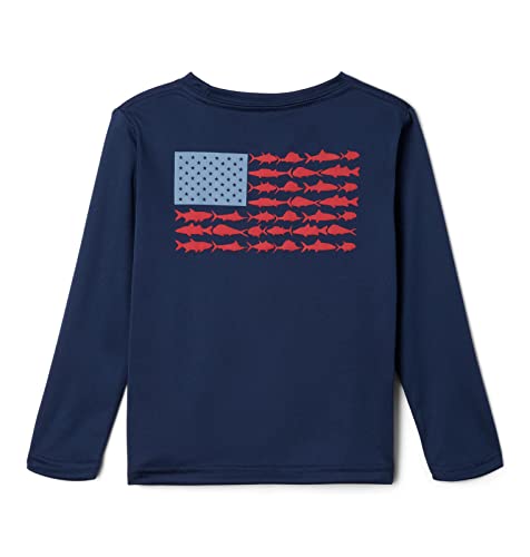 Columbia Boys Y Terminal Tackle PFG™ Fish Flag LsHiking Shirt3