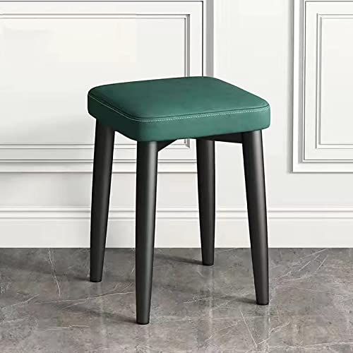 Tabouret de coiffeuse confortable pour petits espaces et assise empilable - 2