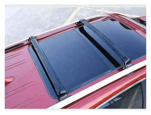 Barras de techo para Maxus D90 coche barras transversales negras LDV 6