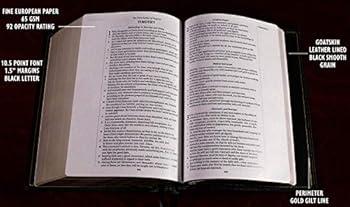 Leather Bound The Preacher's Bible - Designed by John MacArthur Book