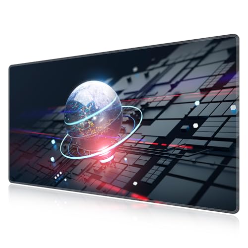Tapis de souris grand format LL-COEUR sous-mains de table XXXL 110x60 cm pour clavier