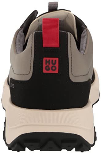 Image of HUGO Mens Running Style Mix Material Sneakers