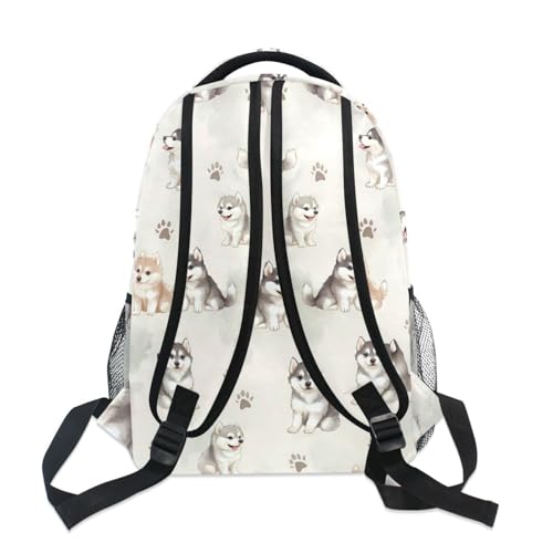 ALAZA Cute Husky Dog Kids School Backpack for Boys Girls Teens Bookbag Travel Daypack Bag 16 inch4