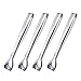 Hemoton 4 SZTUK Kuchnia Tongs Cukrowy Kostki Ice Tongs Ze Stali Nierdzewnej Bufet Food Serving Tongs Chleb Toster Tongs Barbecue Tongs Home Bar Party
