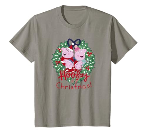T-shirt Peppa Pig de Noël idée cadeau originale pour enfant