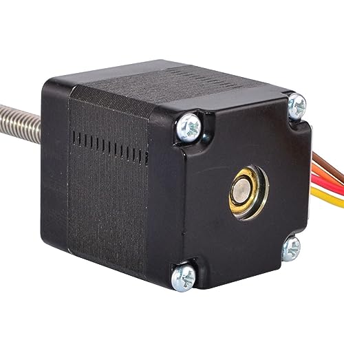 Moteur pas à pas linéaire de 34mm à vis de 100mm pour un déplacement micrométrique stable