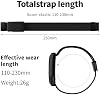 VeveXiao Correa de Nylon Compatible con Amazfit Helio Strap, Correa Deportiva Transpirable con Absorción de Sudor y Conector de Marco Metálico para Hombre y Mujer - Sin Monitor 6