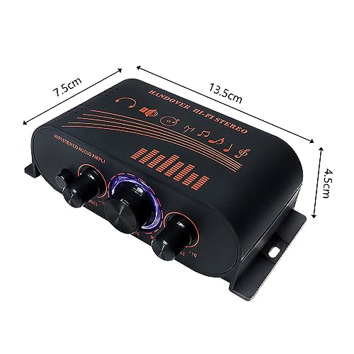 CALANDIS™ 12V Car Audio Power Amplifier for Auto Home Theater Subwoofer Mp3 | Car Amplifiers | Car Audio | Vehicle Electronics & GPS 7 41Sa8GZ2STL