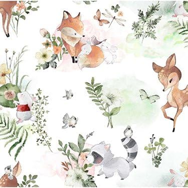 Bolt 6 Yards Nature Baby Cotton Flannel Fabric 4032