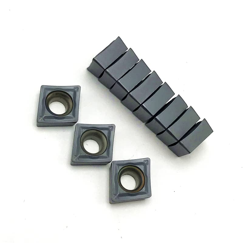 10 piezas CCMT060204 SM IC907 Carburo Inserto para Torno miniatura 2