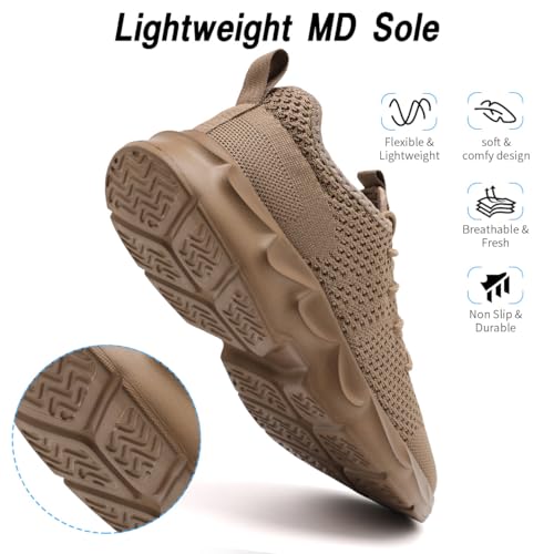 Image of DLWKIPV Womens Walking Shoes Slip On Sneakers Tennis Shoes Running Sport Workout Gym Shoes Athletic Non Slip Lightweight Breathable Fashion Casual Shoes for Travel Work