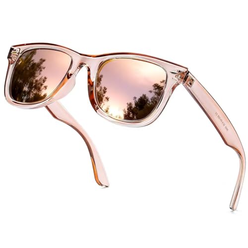 Image of SIPHEW Polarized Sunglasses for Women & Men - UV400 Mirrored Eyewear | Designer Unisex Fashion Sun Glasses w /Medium Fit,Suitable for Any Face Shape,Beach,Everyday Wear