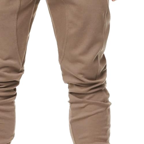 Men's Solid Stretch Sweatpants Pants Comfort Jogging Outdoor Pants Hiking Basic Athletic Trousers4