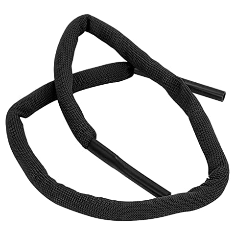 Alomejor Sports Glasses Cord Rope Eye Glasses String Holder Straps - Sports Sunglasses Strap for Men Women(black) Cover