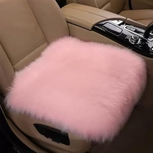 Reclining Chair Cover Artificial Wool Cushion Sofa Floor Cushion Single Sofa Recliner Chair Cover for Living Room, Bedroom, Study Room, Pink