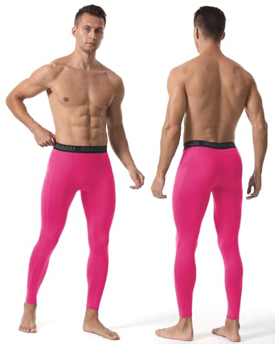 Men’s Compression Pants Running Leggings Athletic Base Layer Workout Tights with Pockets for Sports Basketball3