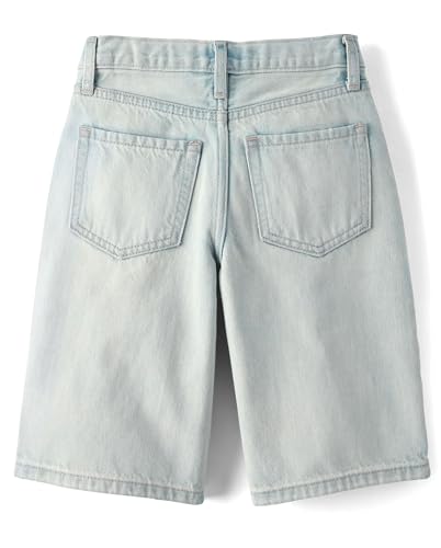 Image of The Children's Place Girls' Denim Bermuda Shorts