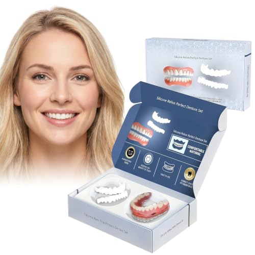 Silicone Dentures Full Mouth – Clip in Veneers