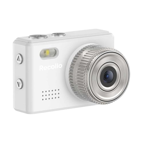 IRT アイアールティー トイカメラ ミニカメラ コンパクト デジカメ 写真・動画撮機能 microSDカード付属 Recollo （レコロ） ホワイト