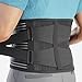 Modvel Back Brace for Lower Back Pain Women and Men – Lumbar Support Belt for Sciatica, Herniated Disc, Muscle Strain – Adjustable Breathable Work Brace with 6 Stays – Support for Posture– Size XXL