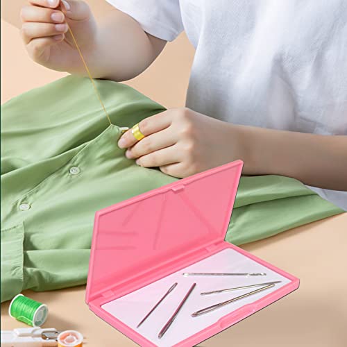Image of 1 Piece Sewing Storage Case Magnetic Needle Storage Case Portable Magnetic Needle Keeper Cross Stitch Sewing Knitting Pin Holder Case Organizer