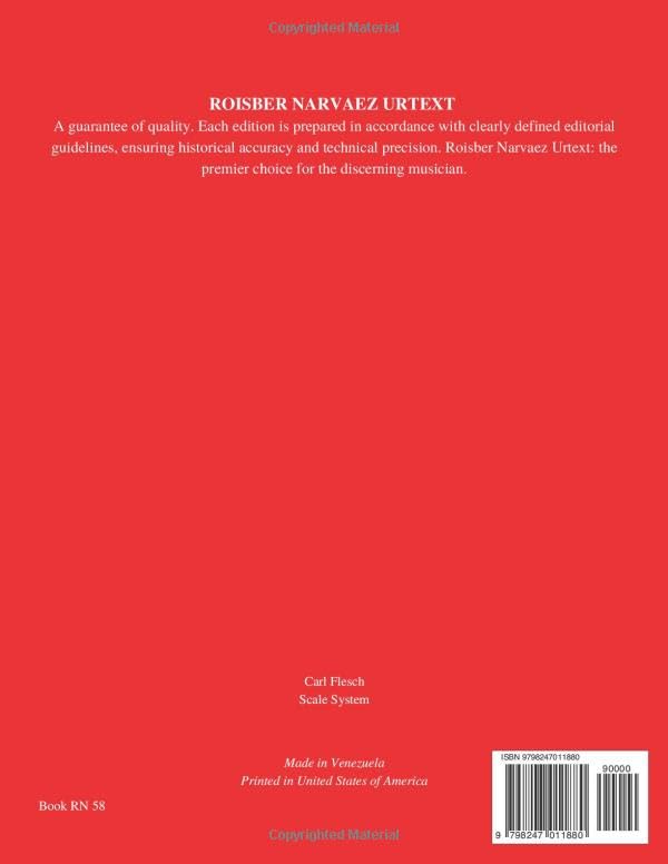 Flesch Scale System Urtext maîtriser les gammes de violon facilement - 3