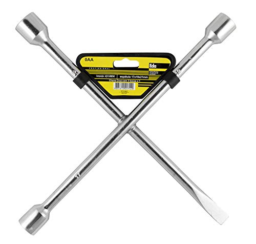 EDA Chave De Roda Cruz Espátula 17 19 E 21 Mm Eda