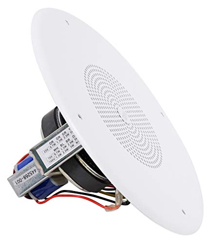 JBL Professional CSS8004 Commercial Series 5-Watt Ceiling Speaker, 4-Inch, White - image 2