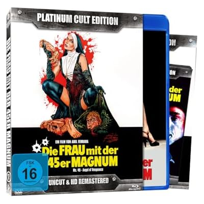 Die Frau mit der 45er Magnum - Platinum Cult Edition 55 - Limitiert auf 500 St&uuml;ck - mit Booklet und Sammelcoupon