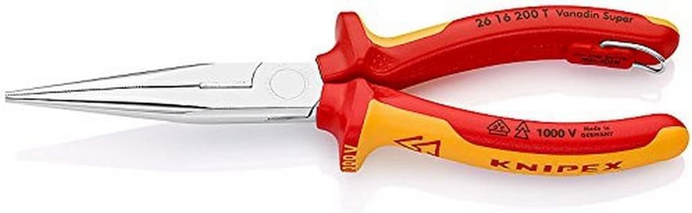 26 16 200 T Stork Beak Pliers with Tether Attachment Pt. Chrome Plated