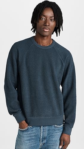 Club Monaco Men's Long Sleeve Boucle Sweatshirt2